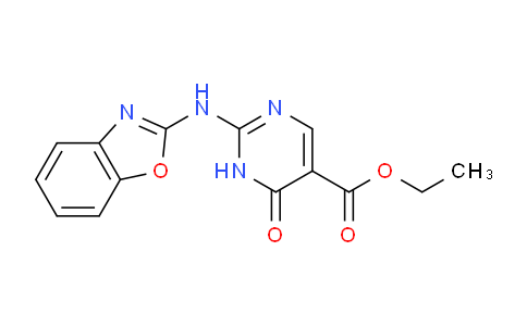 CAS No. 670220-69-6, Ethyl 2-(2-Benzoxazolylamino)-6-oxo-1,6-dihydropyrimidine-5-carboxylate