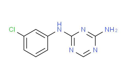 CAS No. 718-43-4, N2-(3-Chlorophenyl)-1,3,5-triazine-2,4-diamine