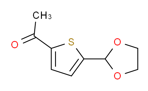 CAS No. 773097-36-2, 5-(1,3-Dioxolan-2-yl)-2-thienyl methyl ketone