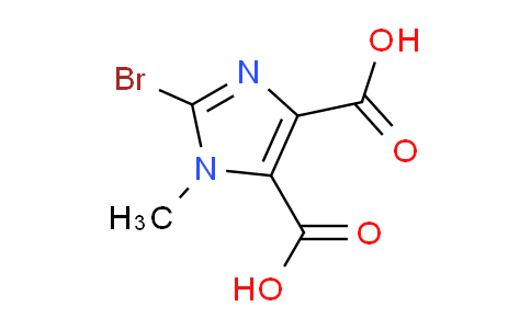 CAS No. 773099-18-6, 2-Bromo-1-methyl-1H-imidazole-4,5-dicarboxylic acid