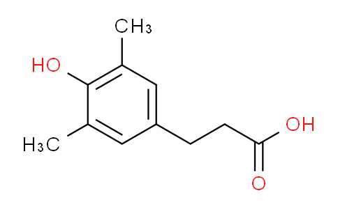 CAS No. 7733-58-6, 3-(4-Hydroxy-3,5-dimethylphenyl)propanoic Acid