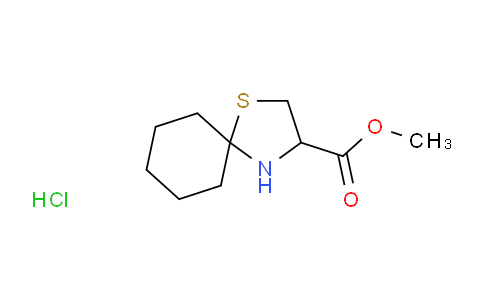 CAS No. 774129-33-8, Methyl 1-thia-4-azaspiro[4.5]decane-3-carboxylate hydrochloride