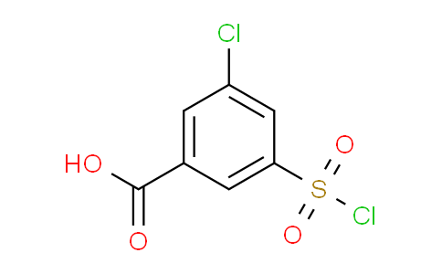 CAS No. 53553-11-0, 3-Chloro-5-(chlorosulfonyl)benzoic acid