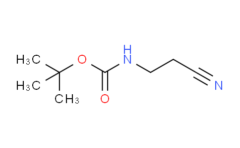 CAS No. 53588-95-7, N-BOC-2-CYANO-ETHYLAMINE