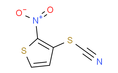 CAS No. 60007-32-1, 2-Nitro-3-thiocyanatothiophene