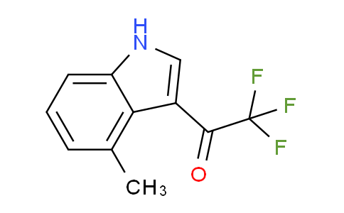 CAS No. 79878-01-6, 2,2,2-Trifluoro-1-(4-methyl-3-indolyl)ethanone