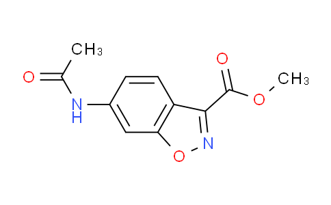 CAS No. 540750-98-9, Methyl 6-acetamidobenzo[d]isoxazole-3-carboxylate