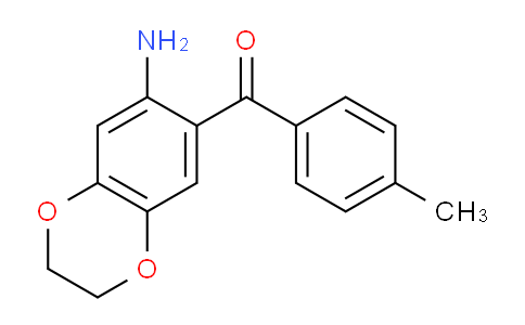 CAS No. 695201-55-9, (7-Amino-2,3-dihydrobenzo[b][1,4]dioxin-6-yl)(p-tolyl)methanone