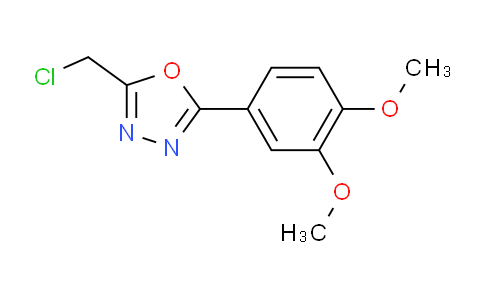 MC813369 | 696604-74-7 | 2-(Chloromethyl)-5-(3,4-dimethoxyphenyl)-1,3,4-oxadiazole