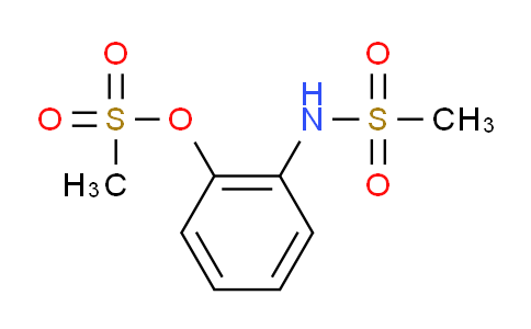 CAS No. 71270-62-7, 2-(Methylsulfonamido)phenyl methanesulfonate