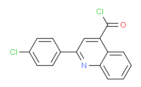 CAS No. 854864-03-2, 2-(4-Chlorophenyl)quinoline-4-carbonyl chloride