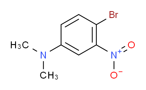 CAS No. 70076-04-9, 4-Bromo-N,N-dimethyl-3-nitroaniline