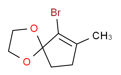 CAS No. 70156-97-7, 6-Bromo-7-methyl-1,4-dioxaspiro[4.4]non-6-ene