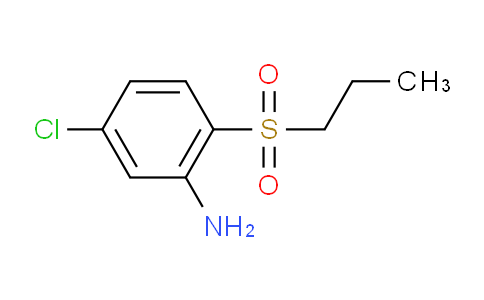 CAS No. 728029-60-5, 5-Chloro-2-(propylsulfonyl)aniline
