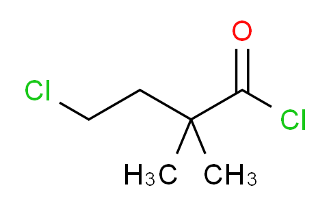 CAS No. 53840-39-4, 4-Chloro-2,2-dimethylbutanoyl Chloride