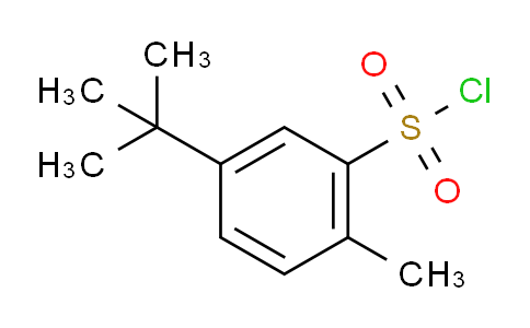 CAS No. 63452-62-0, 5-(tert-Butyl)-2-methylbenzene-1-sulfonyl chloride
