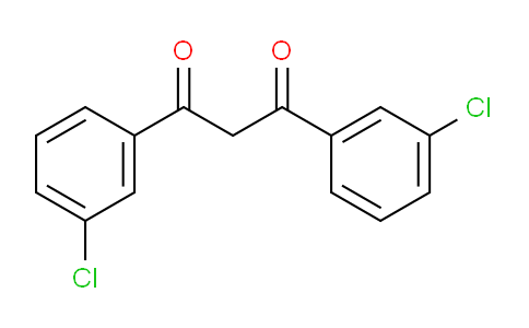 CAS No. 6297-12-7, 1,3-Bis(3-chlorophenyl)propane-1,3-dione