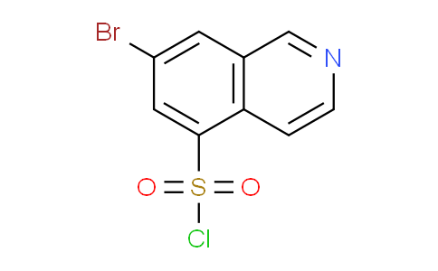 CAS No. 787575-93-3, 7-Bromoisoquinoline-5-sulfonyl chloride