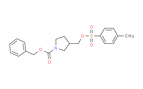 CAS No. 852655-86-8, 3-(Toluene-4-sulfonyloxymethyl)-pyrrolidine-1-carboxylic acid benzyl ester