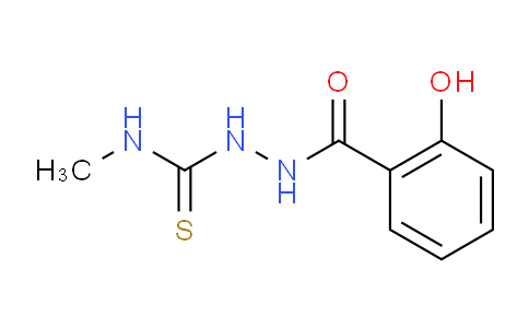 CAS No. 63224-32-8, 2-(2-Hydroxybenzoyl)-N-methylhydrazinecarbothioamide