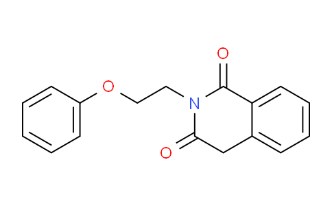CAS No. 634166-30-6, 2-(2-Phenoxyethyl)isoquinoline-1,3(2H,4H)-dione