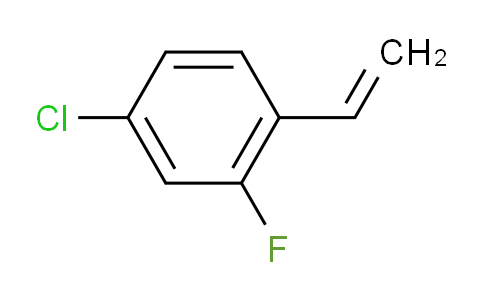 CAS No. 711017-44-6, 4-Chloro-2-fluorostyrene