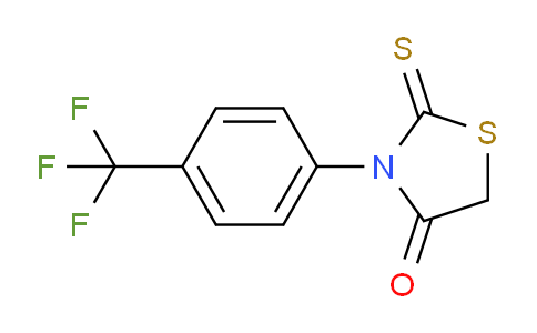 CAS No. 57669-54-2, 2-Thioxo-3-(4-(trifluoromethyl)phenyl)thiazolidin-4-one