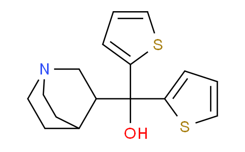 CAS No. 57734-75-5, Quinuclidin-3-yldi(thiophen-2-yl)methanol