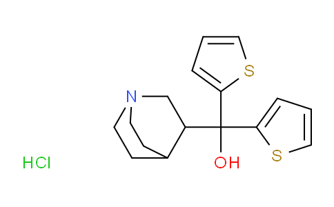 CAS No. 57734-76-6, Quinuclidin-3-yldi(thiophen-2-yl)methanol hydrochloride