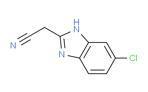 CAS No. 63928-16-5, 2-(Cyanomethyl)-5-chlorobenzimidazole