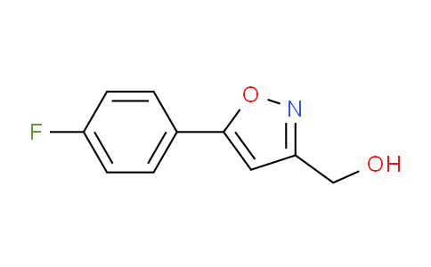 CAS No. 640291-97-0, (5-(4-Fluorophenyl)isoxazol-3-yl)methanol