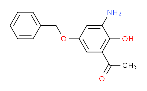 CAS No. 861841-90-9, 1-(3-Amino-5-(benzyloxy)-2-hydroxyphenyl)ethanone