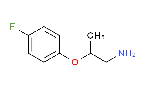CAS No. 886763-30-0, 2-(4-FLUOROPHENOXY)PROPYLAMINE