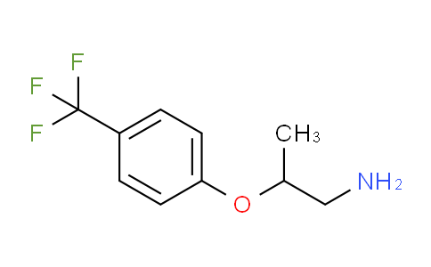 CAS No. 886763-49-1, 2-[4-(TRIFLUOROMETHYL)PHENOXY]PROPYLAMINE