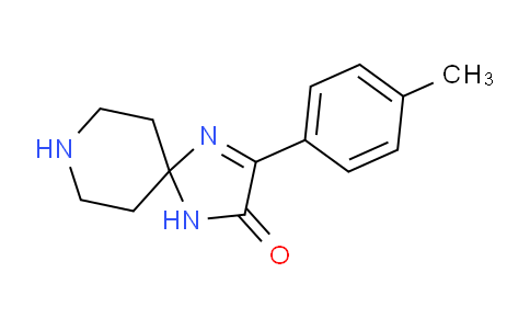CAS No. 887220-99-7, 3-(p-Tolyl)-1,4,8-triazaspiro[4.5]dec-3-en-2-one