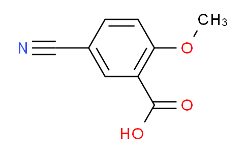 CAS No. 84923-71-7, 5-Cyano-2-methoxybenzoic acid