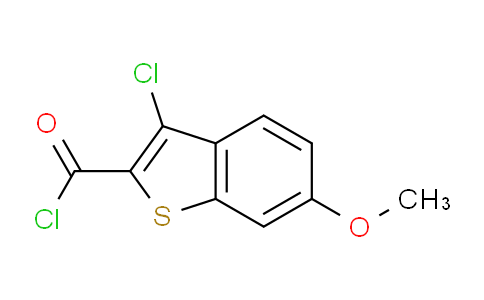 CAS No. 75998-29-7, 3-Chloro-6-methoxybenzo[b]thiophene-2-carbonyl chloride