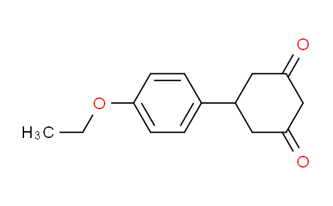 CAS No. 762243-28-7, 5-(4-Ethoxyphenyl)cyclohexane-1,3-dione