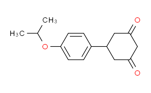 CAS No. 762243-29-8, 5-(4-Isopropoxyphenyl)cyclohexane-1,3-dione