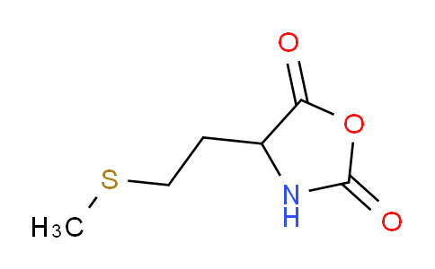 CAS No. 5840-77-7, 4-[2-(Methylthio)ethyl]oxazolidine-2,5-dione