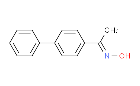 CAS No. 75408-89-8, 4-Acetylbiphenyl oxime