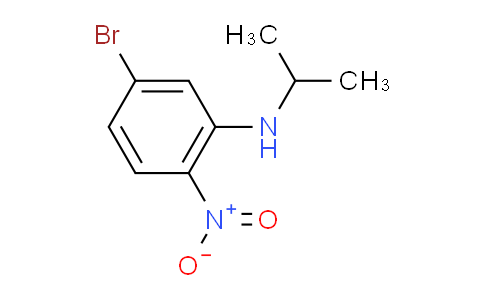 CAS No. 863604-71-1, 5-Bromo-N-isopropyl-2-nitroaniline