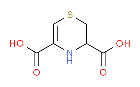 CAS No. 86360-62-5, 3,4-Dihydro-2H-1,4-thiazine-3,5-dicarboxylic acid