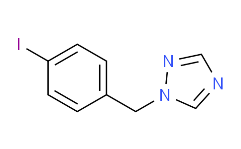 CAS No. 864068-93-9, 1-(4-Iodobenzyl)-1H-1,2,4-triazole