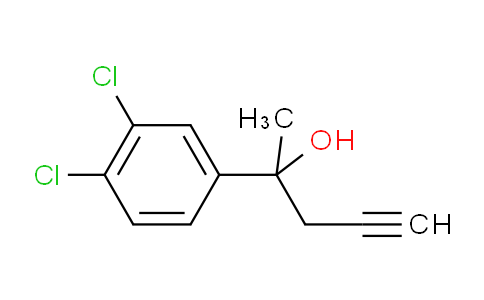 CAS No. 85014-06-8, 2-(3,4-Dichlorophenyl)-4-pentyn-2-ol