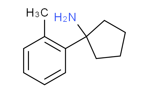 CAS No. 75095-81-7, 1-(2-Methylphenyl)cyclopentanamine