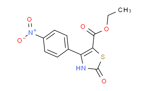 CAS No. 886497-37-6, Ethyl 4-(4-nitrophenyl)-2-oxo-2,3-dihydrothiazole-5-carboxylate