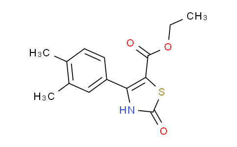 CAS No. 886497-90-1, Ethyl 4-(3,4-dimethylphenyl)-2-oxo-2,3-dihydrothiazole-5-carboxylate