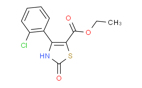 CAS No. 886498-14-2, Ethyl 4-(2-chlorophenyl)-2-oxo-2,3-dihydrothiazole-5-carboxylate