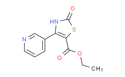 CAS No. 886505-32-4, Ethyl 2-oxo-4-(pyridin-3-yl)-2,3-dihydrothiazole-5-carboxylate